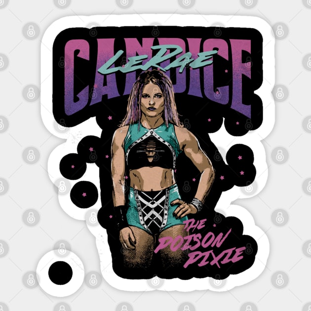 Candice LeRae Poison Pixie Sticker by MunMun_Design